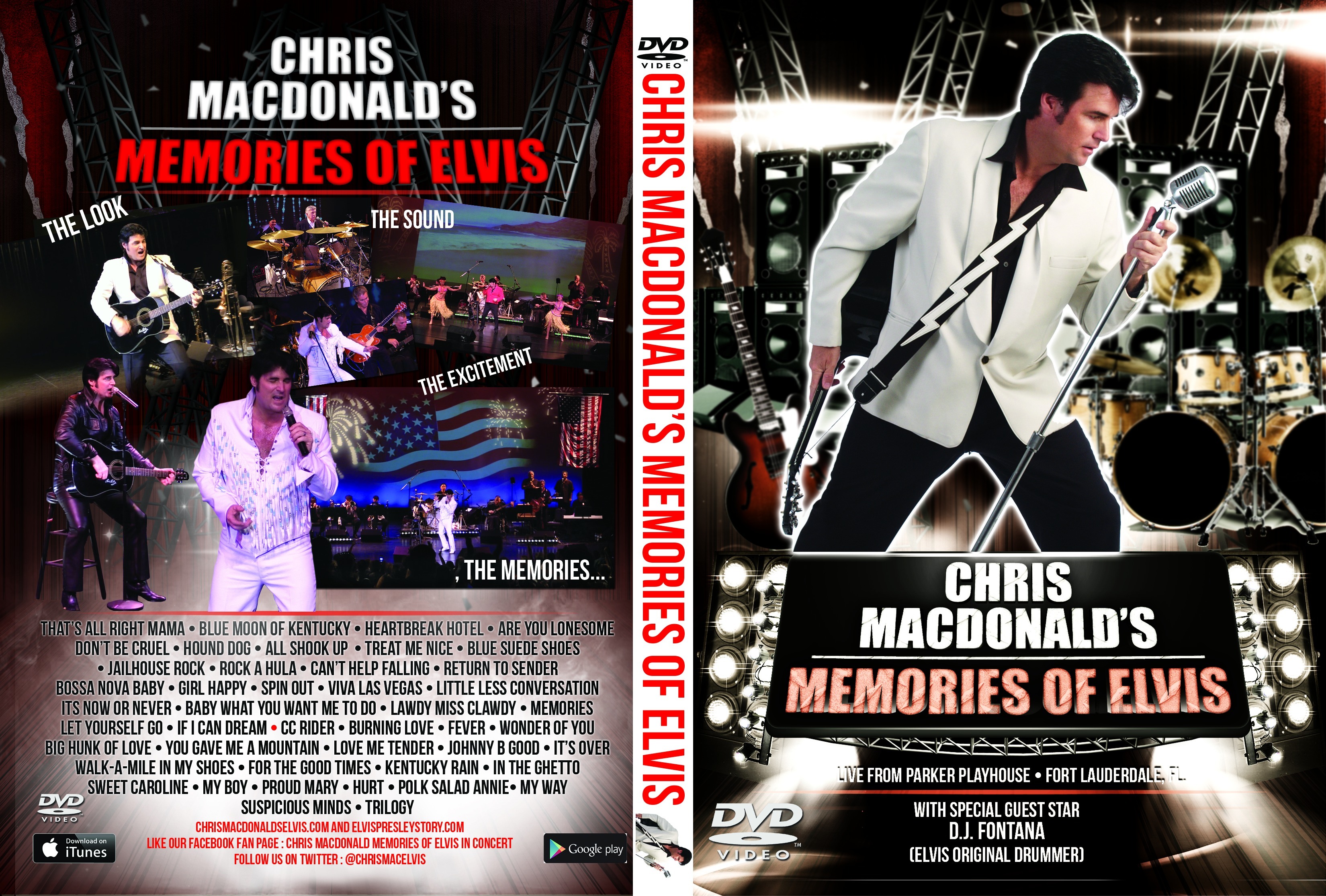 Chris MacDonald's Memories of Elvis in Concert Elvis Presley Story